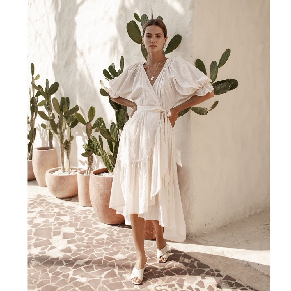 Sofia Dress - Rose Milk